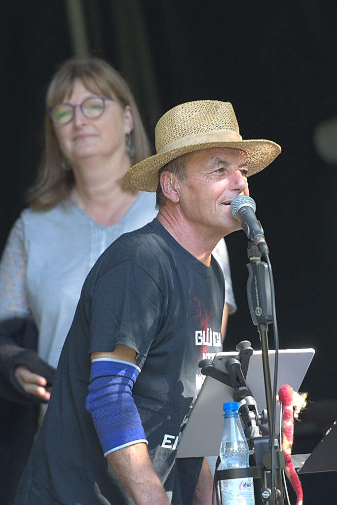 Peter Gropp Vorstand Jazzclub Bretten; Foto Heidrun Kirchgeßner