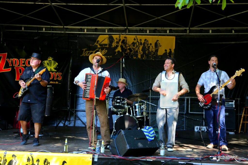 Zydeco Playboys bei Jazz im Grünen am Grillplatz Rinklingen – 10.09.2023